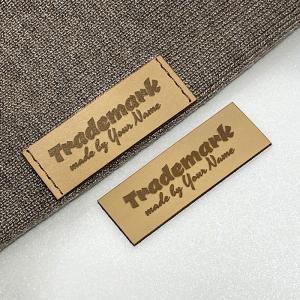 Genuine leather labels - EP-M12