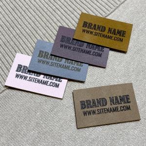 Faux leather labels - EP-M133
