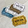 Artificial leather label Model EP-M142
