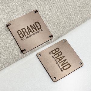 Genuine leather labels - EP-M38