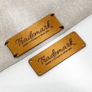 Genuine leather labels - EP-M43