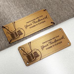 Genuine leather labels - EP-M64