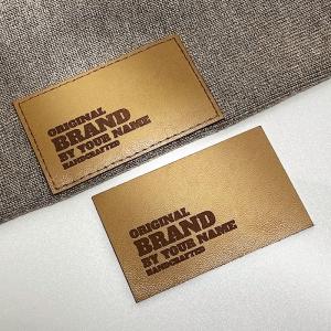 Genuine leather labels - EP-M68