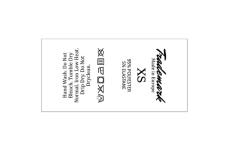 Laundry care textile labels Model TC-M41