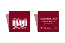 Woven labels Model WL-M55