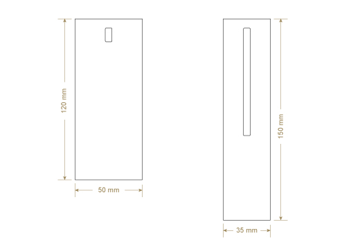 Hang tag Model HT-M90