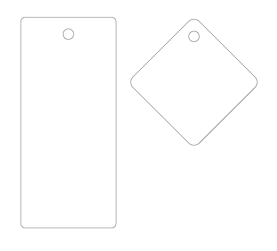 Hang tag Model HT-M94