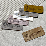 Faux leather labels - EP-M101