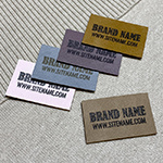 Faux leather labels - EP-M133