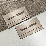 Genuine leather labels - EP-M22