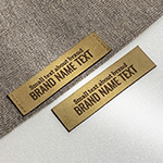 Genuine leather labels - EP-M35