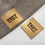 Genuine leather labels - EP-M45