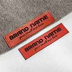Genuine leather labels - EP-M57