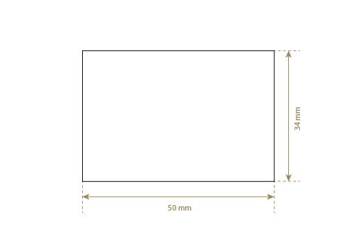 Genuine leather label Model EP-M66