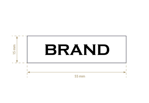 Printed textile label Trendy Style Model TL-M10