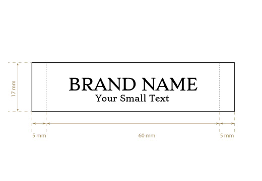 Woven label Pure Style Model WL-M30