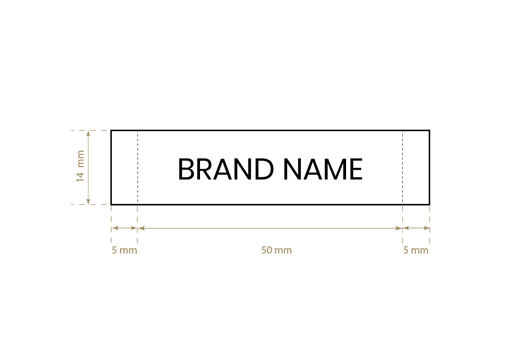 Woven label Model WL-M42