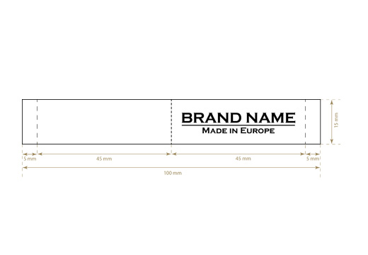 Woven label New Look Style Model WL-M61