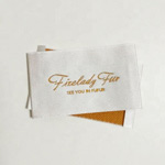 Woven label Lucid Style Model WL-M81