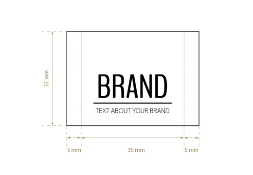 Woven label Gallant Style Model WL-M88