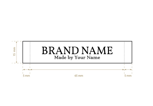 Woven label Model WL-M89